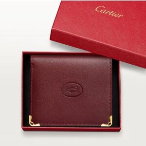 CARTIER Designer Calfskin Wallet